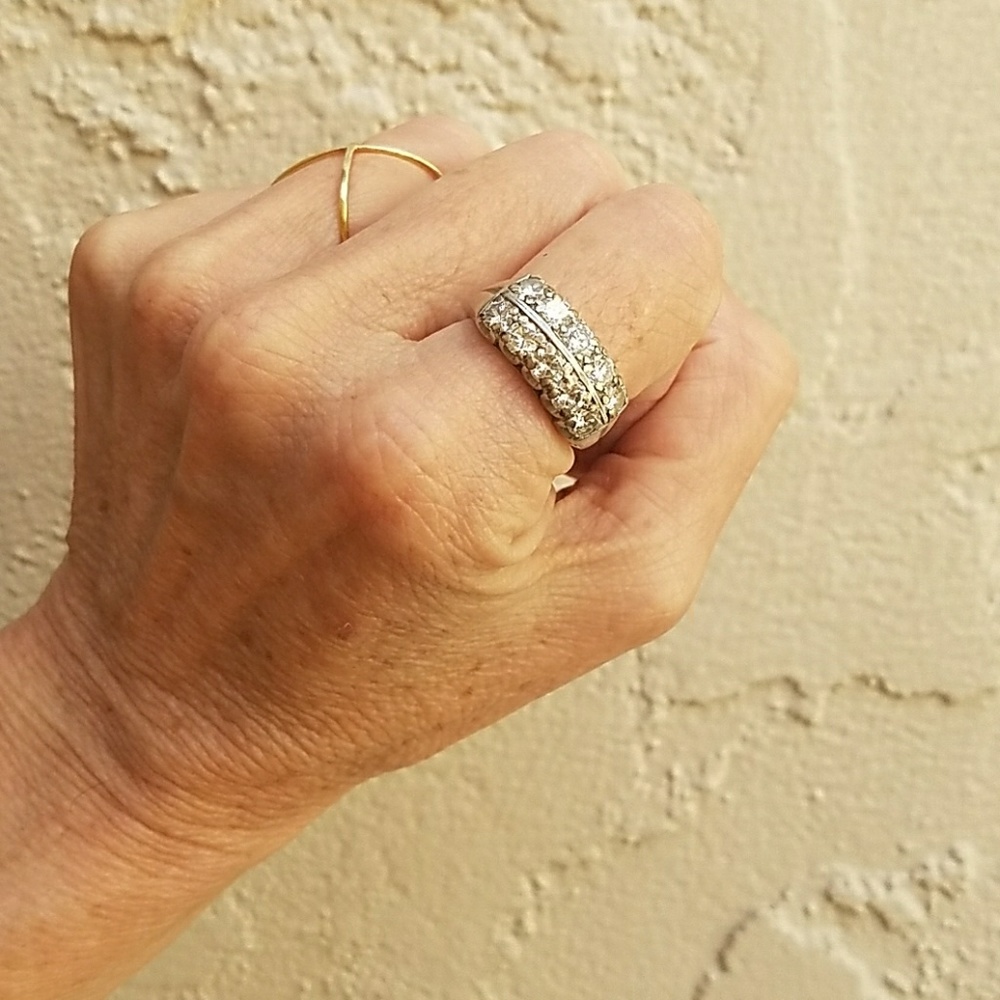 Platinum Diamond Ring 2.5 ct